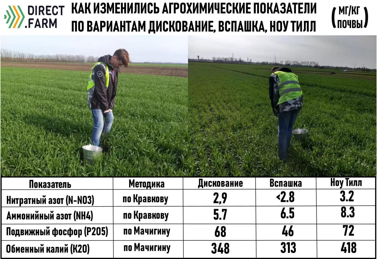 Агрохимические показатели почвы